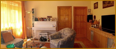 Csillaghegy III. ker. társasházi öröklakás_nappali részlet.